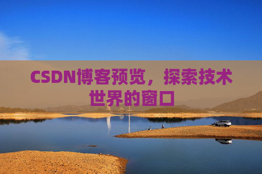 CSDN博客预览,探索技术世界的窗口